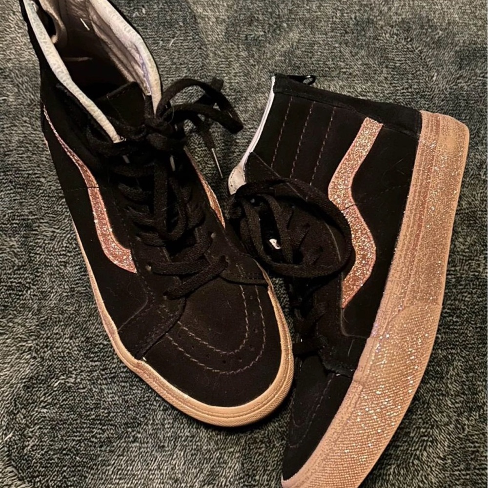 Kids vans shoes size 3